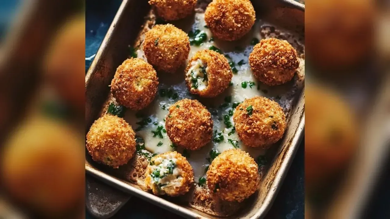 Jamon & wild garlic croquetas