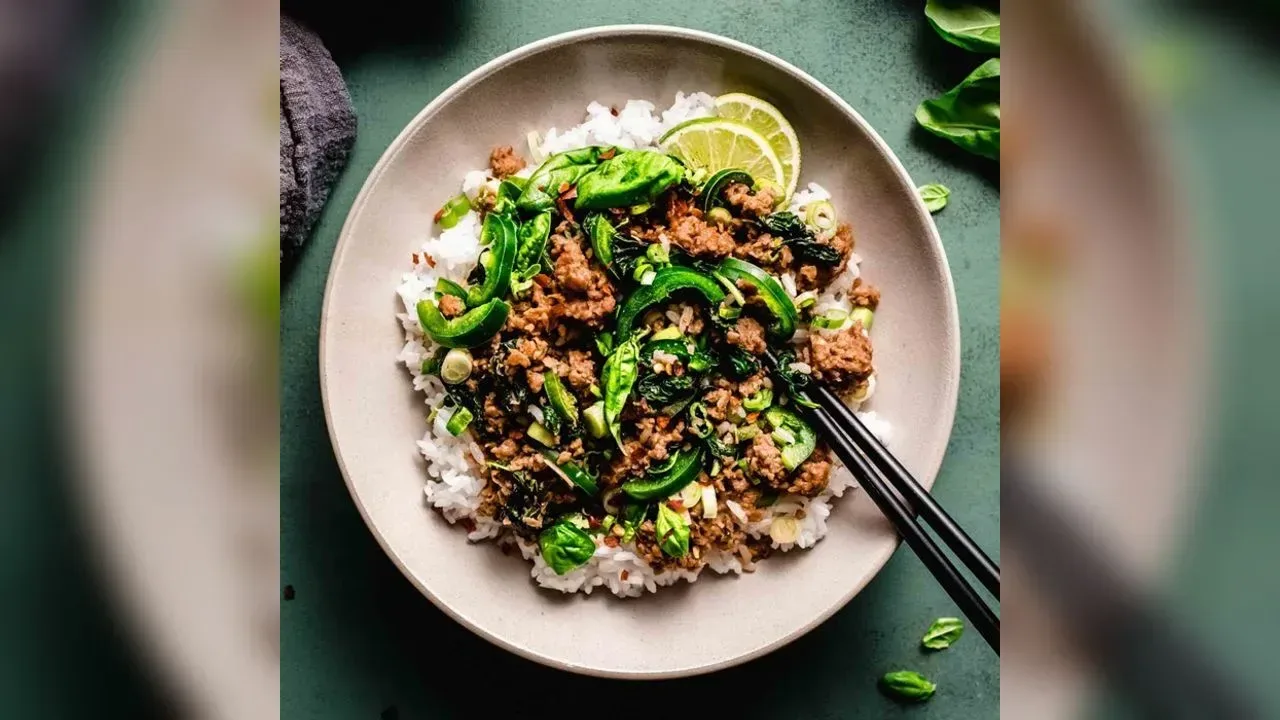 Thai beef stir-fry