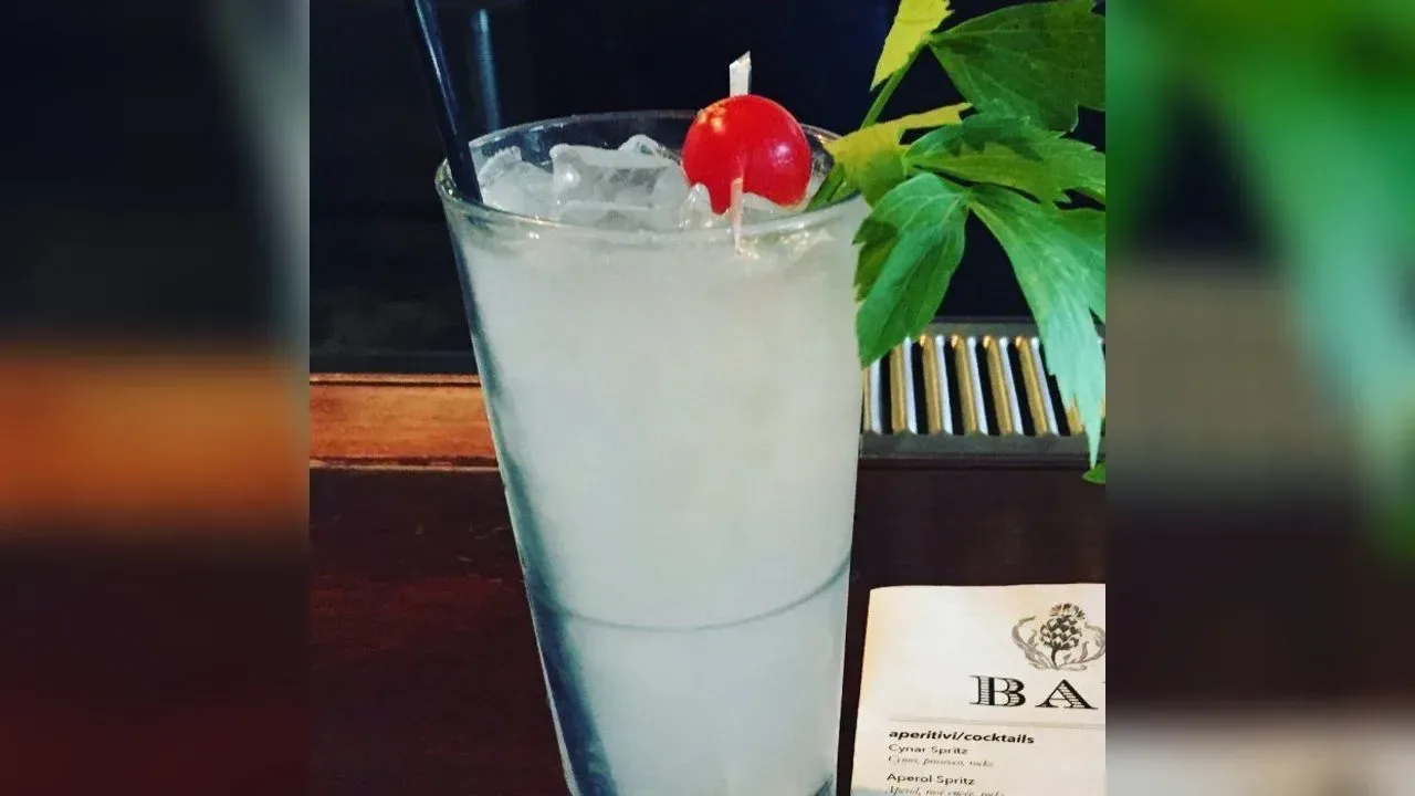 Gin Swizzle