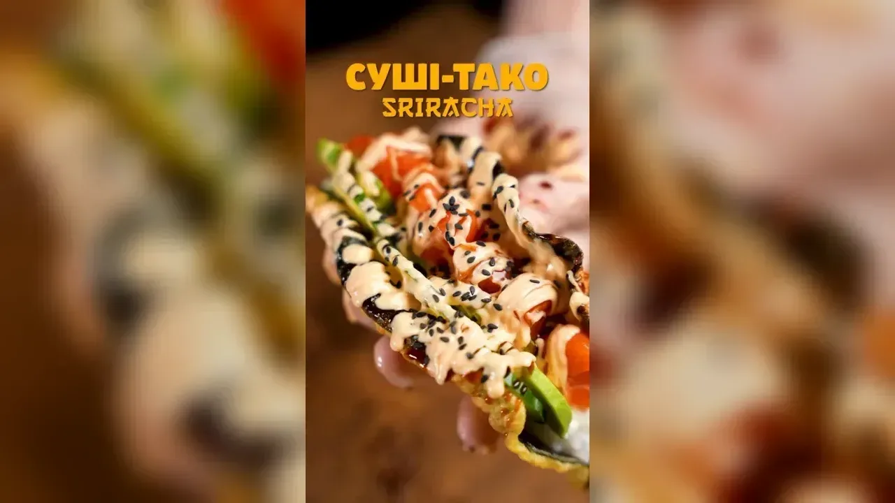 Sushi taco