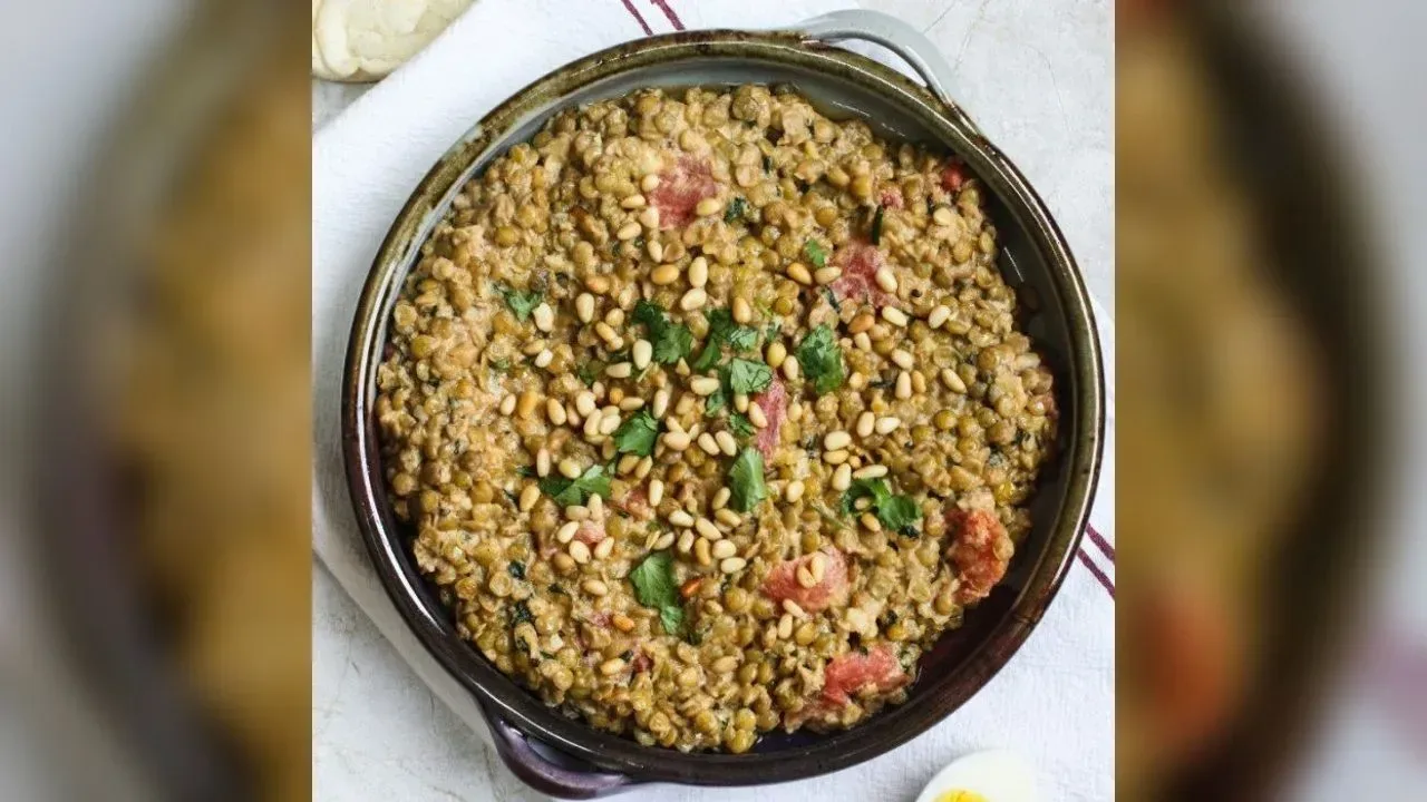 Tahini Lentils