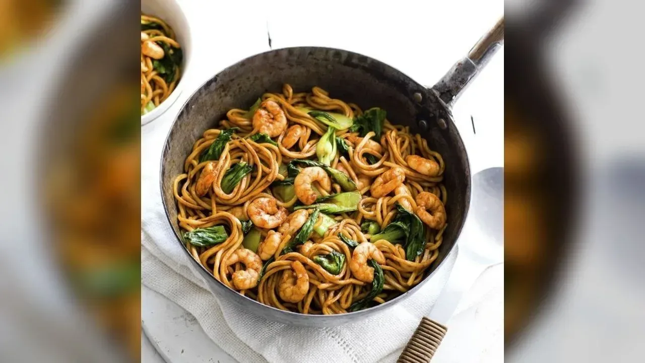 Prawn stir-fry