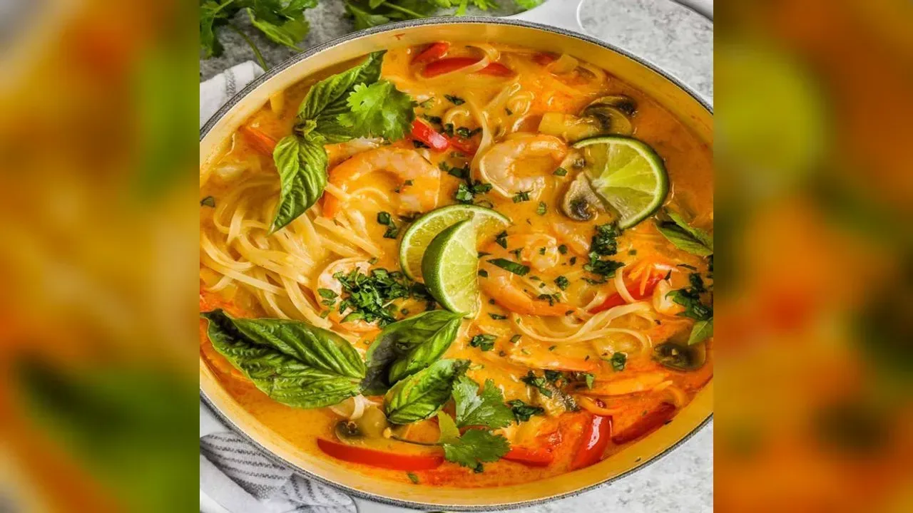 Thai coconut & veg broth