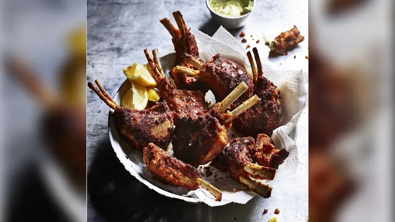 Chilli ginger lamb chops