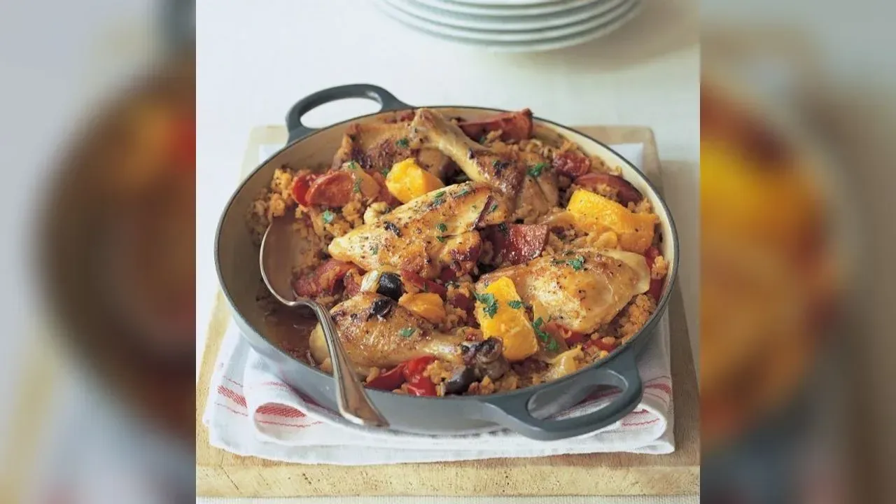 Chicken Basquaise
