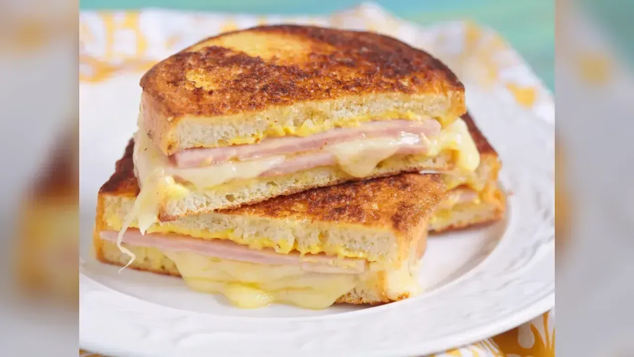 Croque-monsieur bites