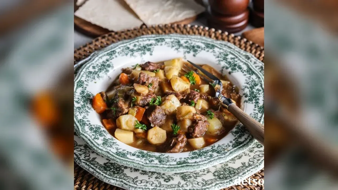 Brun Lapskaus (Norwegian Beef Vegetable Stew)