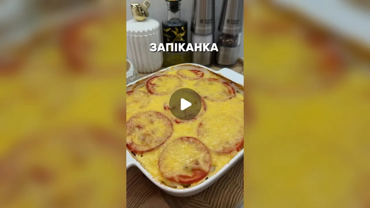 Запіканка з кабачків і курячого філе