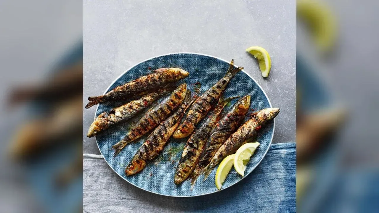 Grilled Portuguese sardines