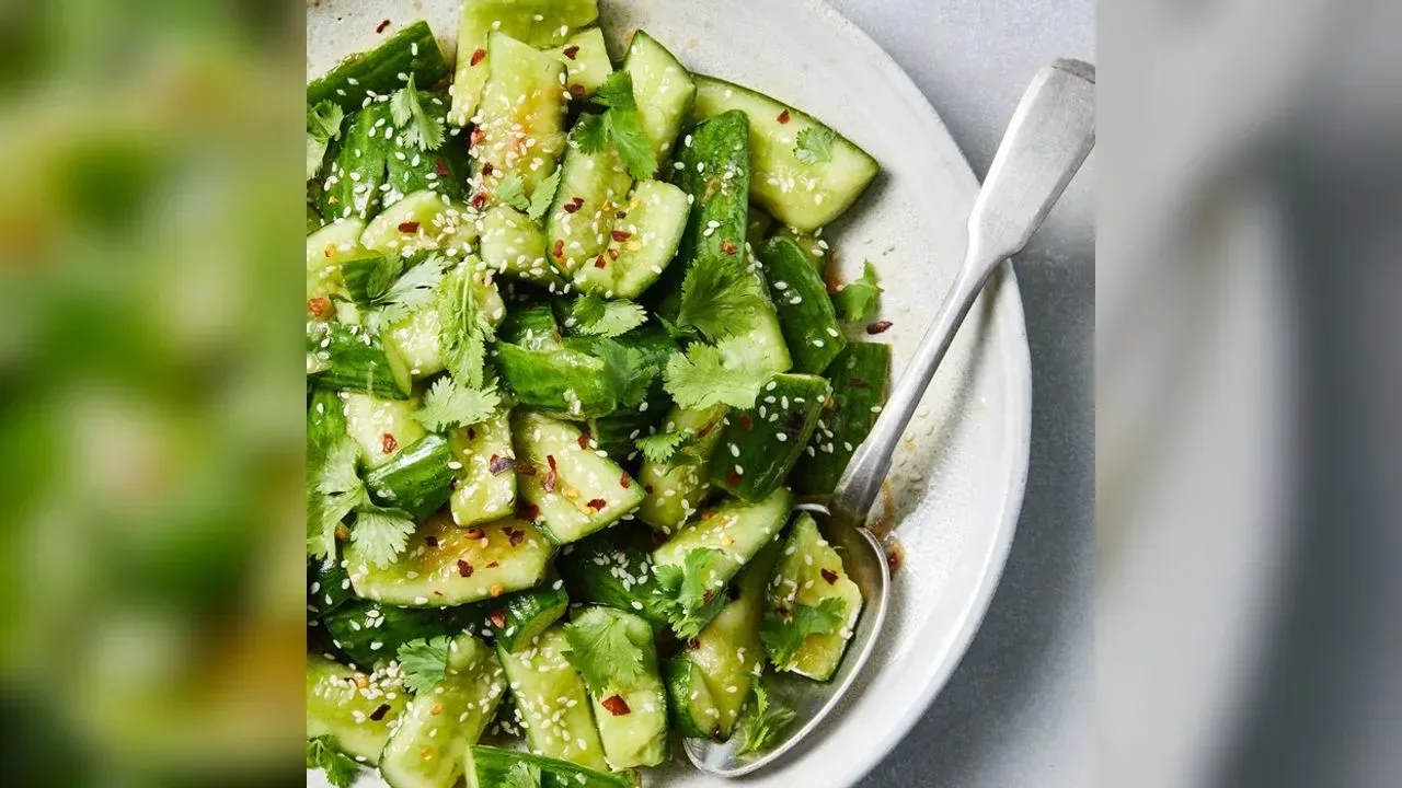 Sesame Cucumber Salad