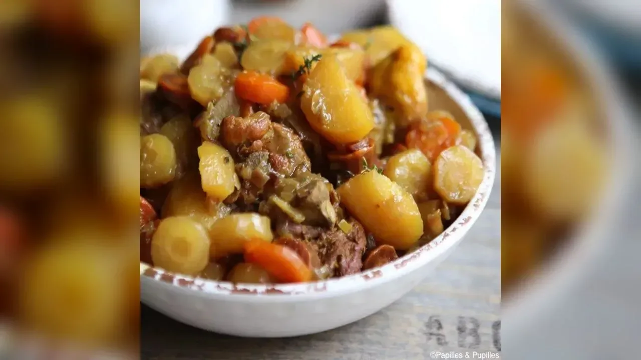Tajine de Poulet aux Carottes et Patates Douces (Chicken and Sweet Potato Tagine)