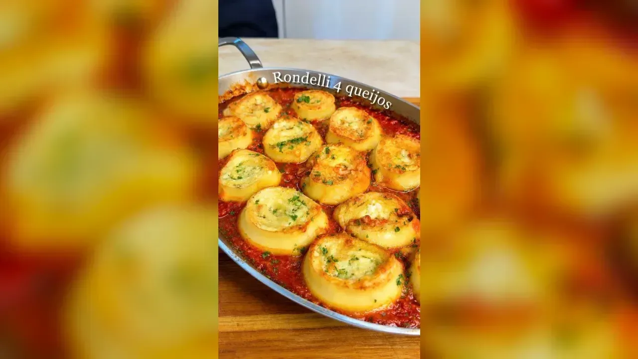 Ронделлі з чотирма сирами