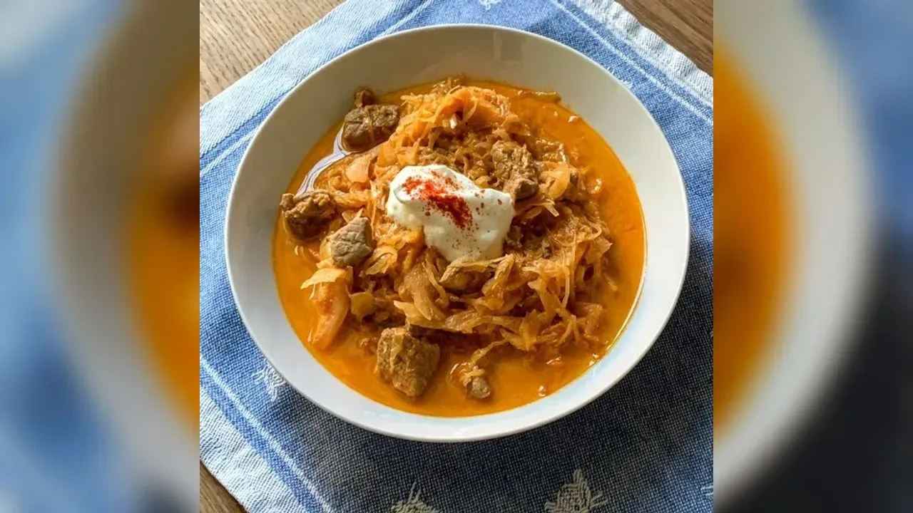 Pork & sauerkraut goulash