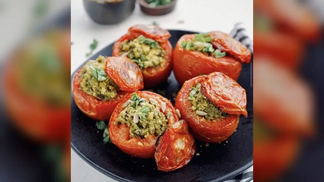 Stuffed Lamb Tomatoes