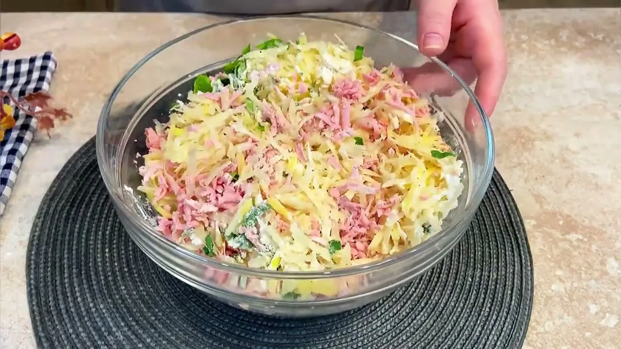 Tortino di patate con uovo filante