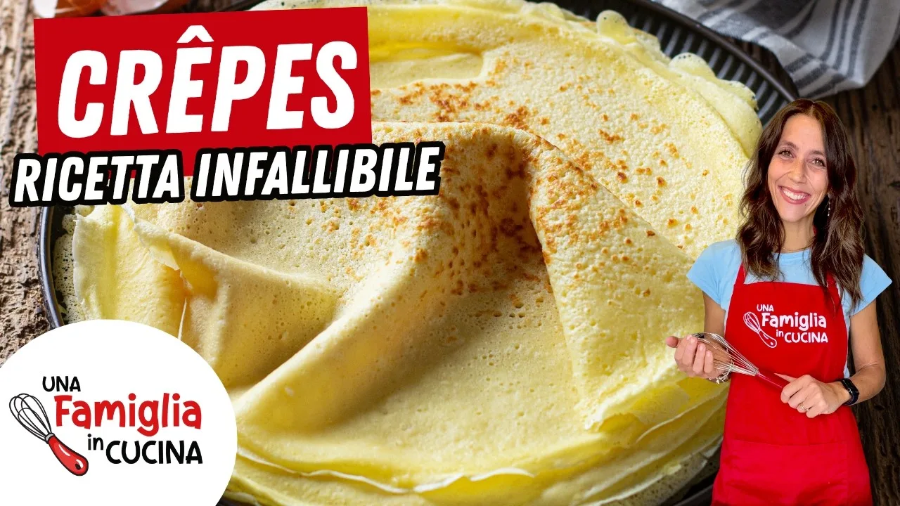 Crêpes sottili e morbide