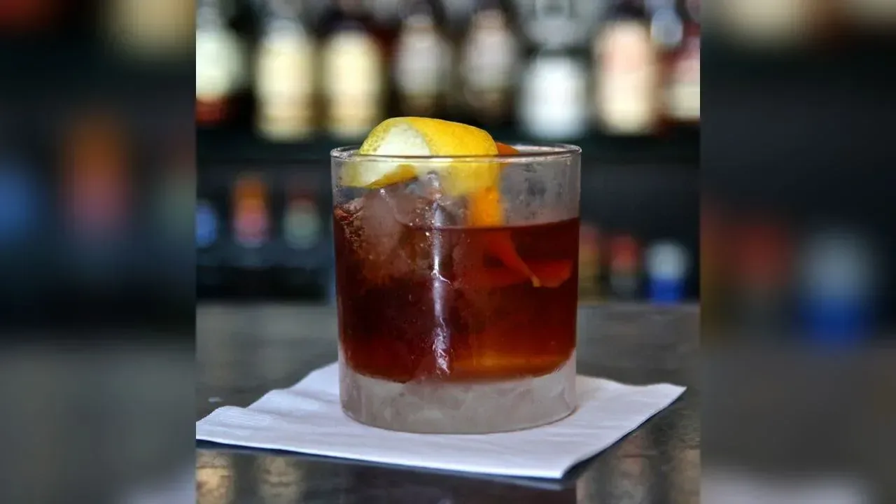 Rum Old-fashioned