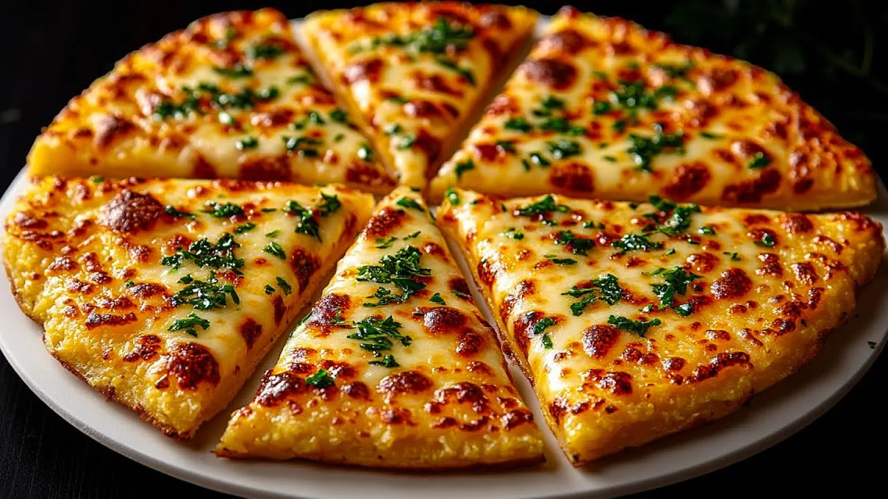 Se hai 2 uova e 2 patate, questo è il tuo ricetta! Pizza di patate in 10 minuti