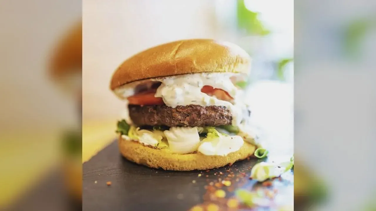 Lamb Tzatziki Burgers