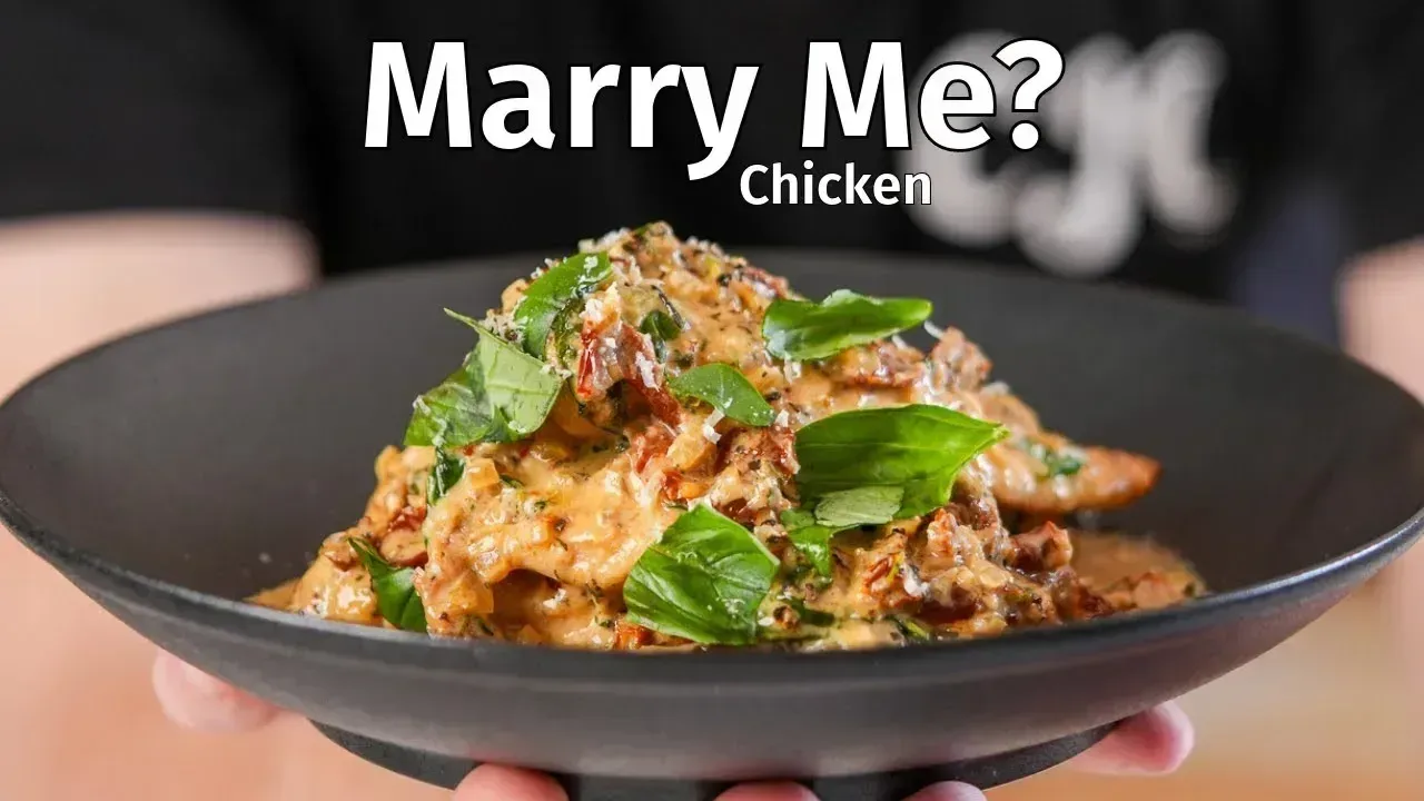 Creamy Garlic Sun‑Dried Tomato Chicken