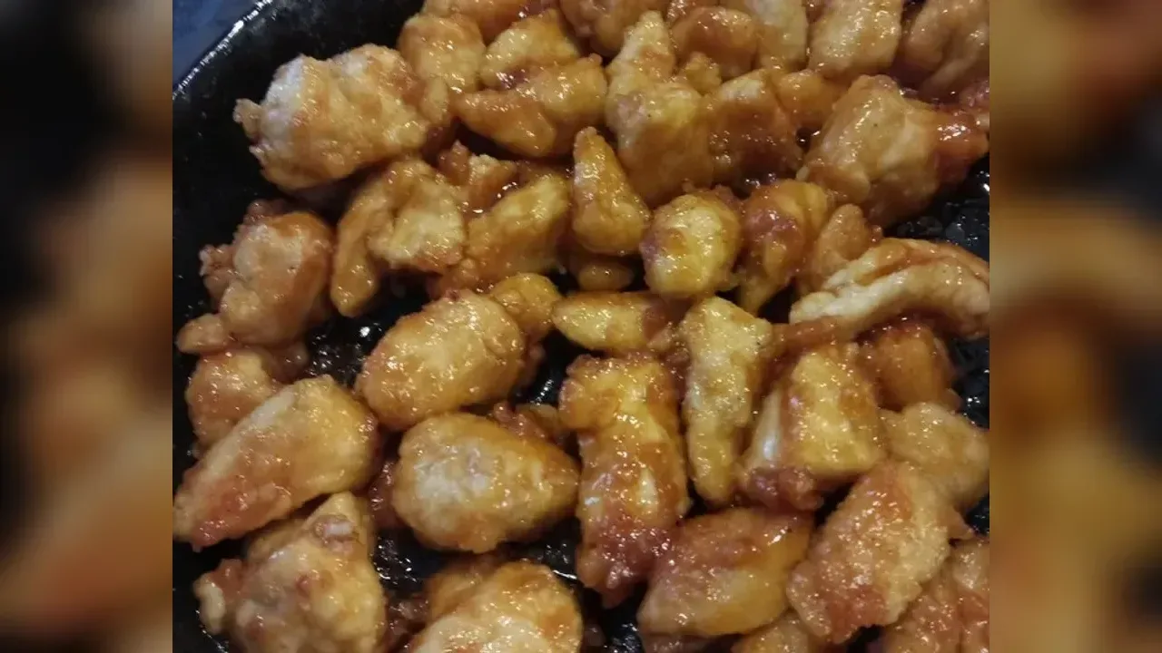 Asian Style Chicken with Sticky Sauce