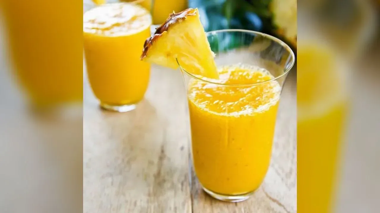 Pineapple Gingerale Smoothie