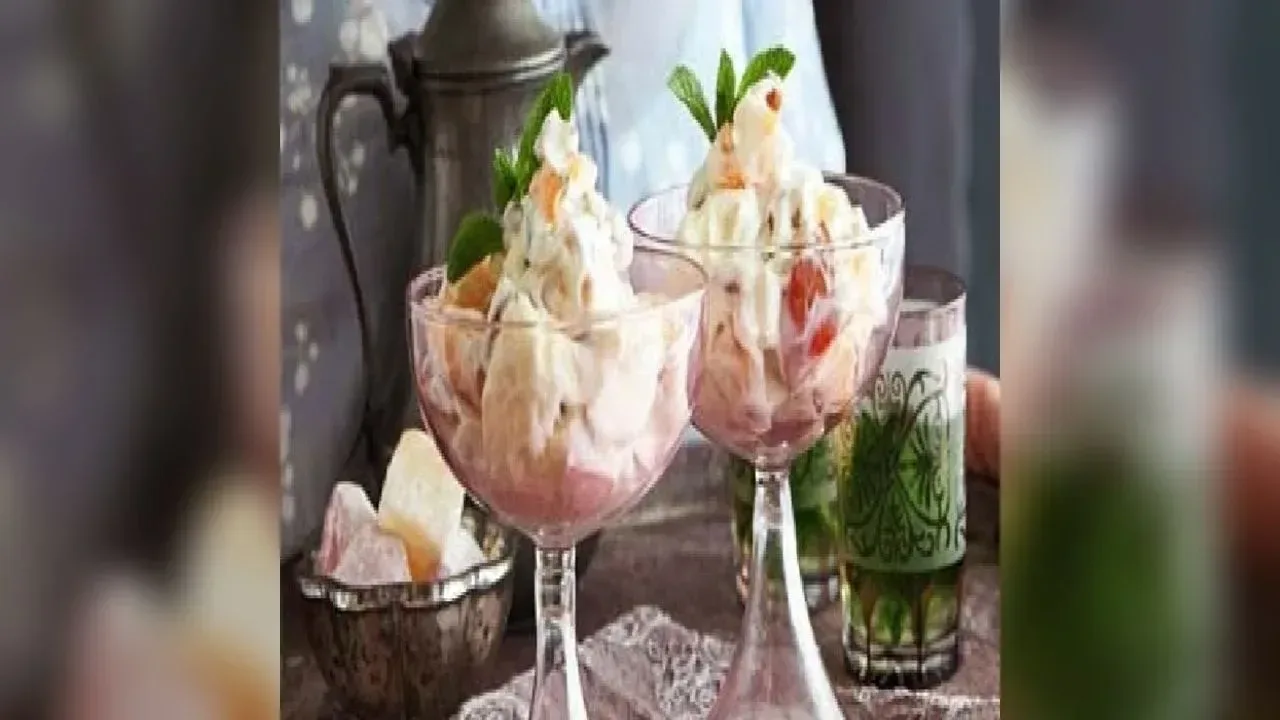 Apricot & Turkish delight mess