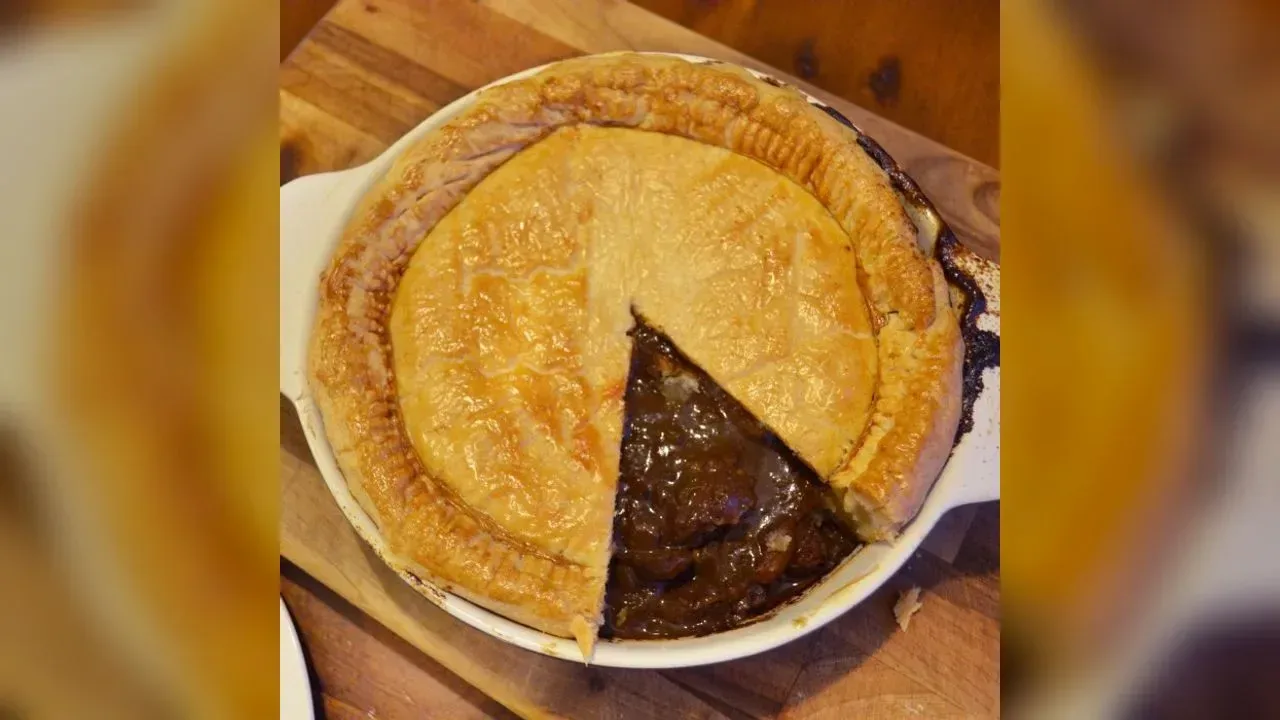 Beef and Oyster pie