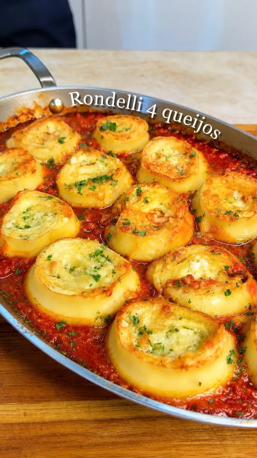 Four‑Cheese Rondelli
