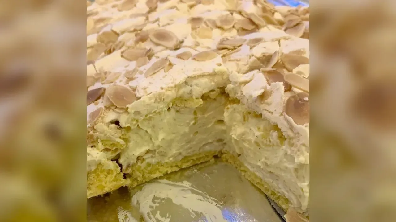 Kvæfjord Cake “Verdens Beste” (World’s Best Cake)