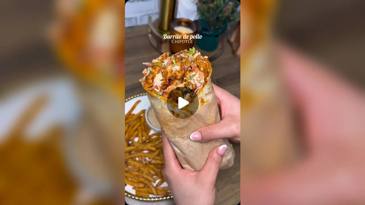 Chipotle Chicken Burrito