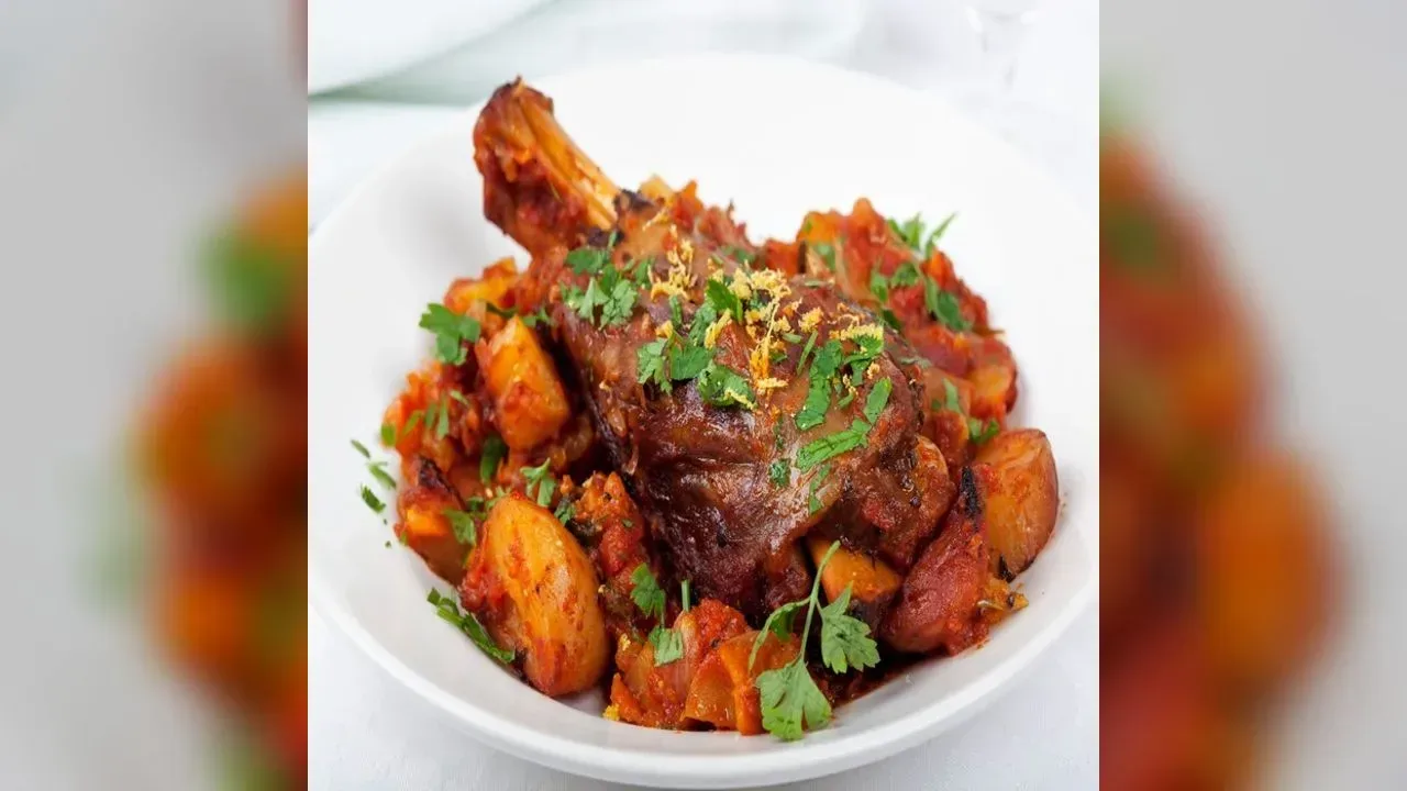 Vietnamese lamb shanks with sweet potatoes