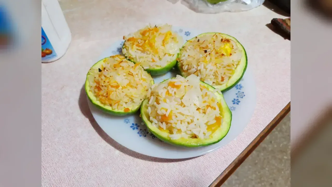 Stuffed Round Squash