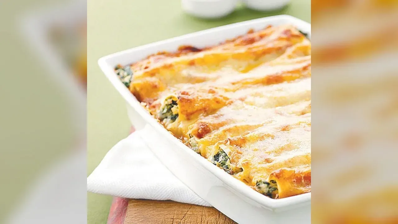 Spinach & Ricotta Cannelloni